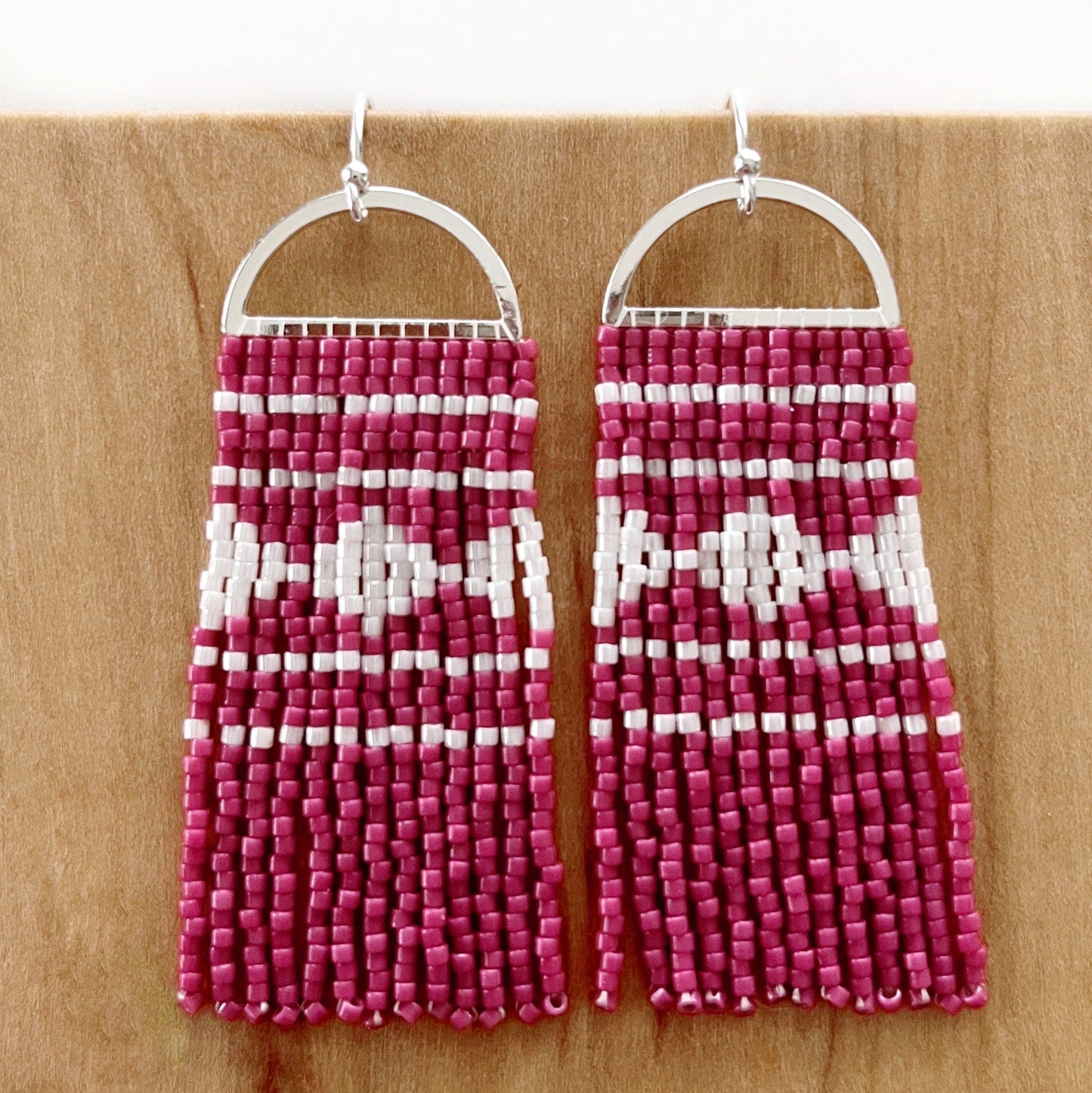 Lillie Nell Sinti Earrings in Camellia + Opal