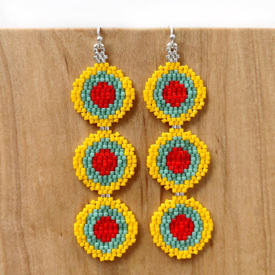Load image into Gallery viewer, Lillie Nell Hvshi Earrings in Flare
