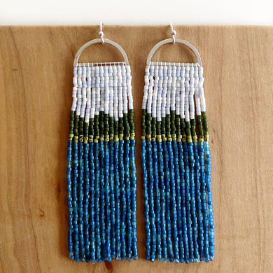 Lillie Nell Oka Earrings in Lake