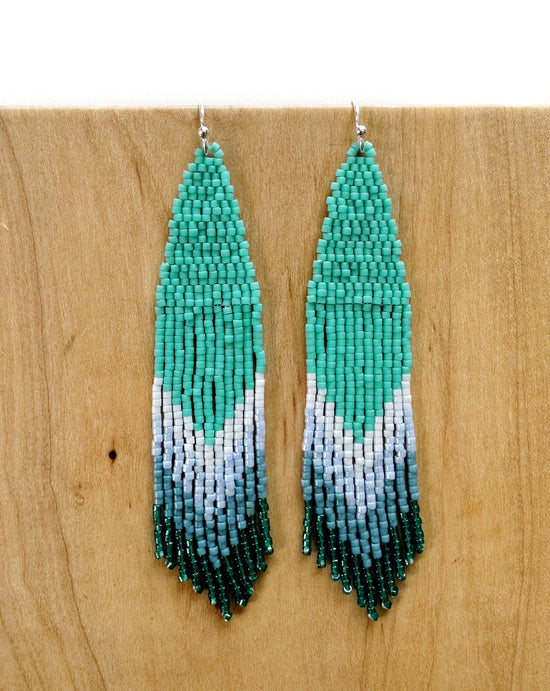 Lillie Nell Ribbon Skirt Earrings Earrings in Dollhouse Calico