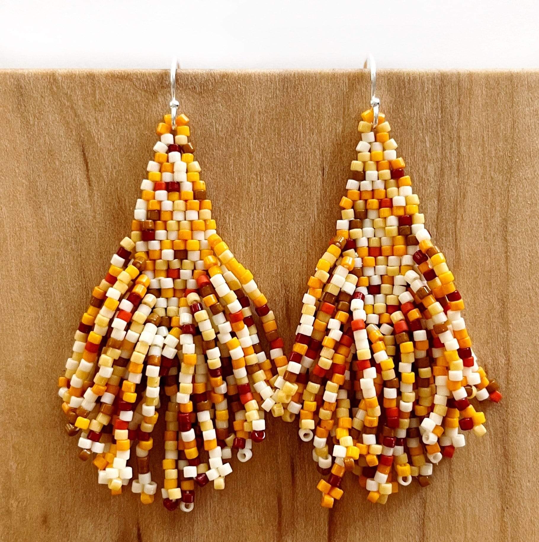 Lillie Nell Tanchi Earrings in Heirloom Yellow