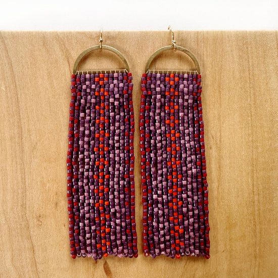 Lillie Nell Tvpushnik Earrings in Chrysanthemum