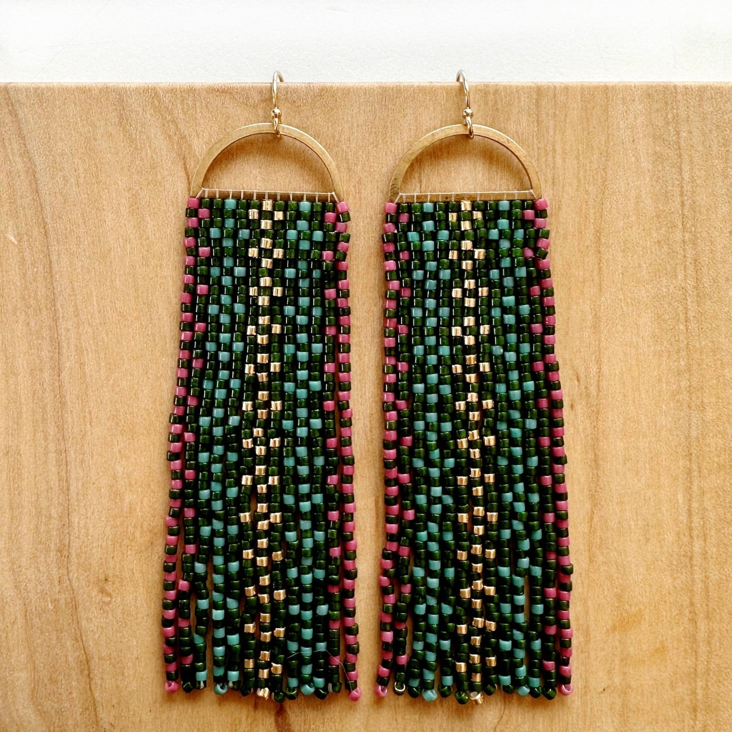 Lillie Nell Tvpushnik Earrings in Flora