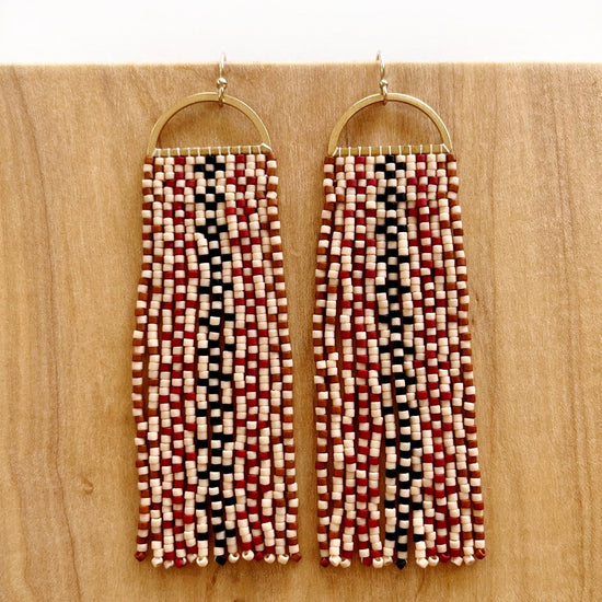 Load image into Gallery viewer, Lillie Nell Tvpushnik Earrings in River Cane
