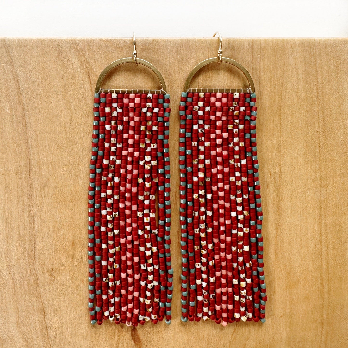 Lillie Nell Tvpushnik Earrings in Strawberry Thief