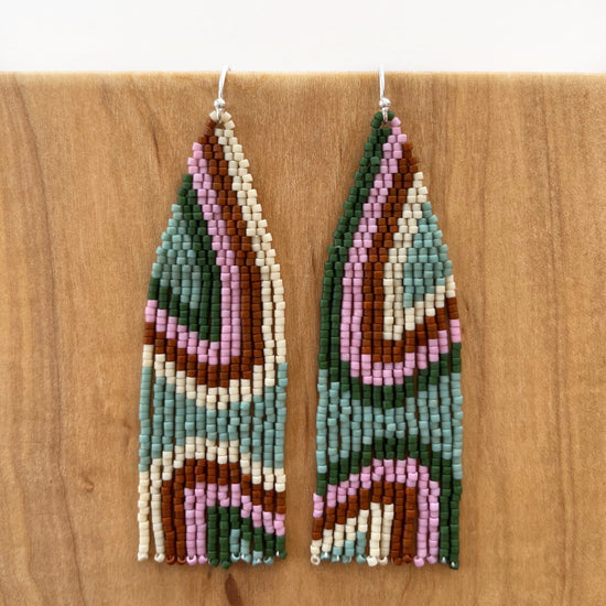 Load image into Gallery viewer, Lillie Nell Yukpa Earrings in Medicine
